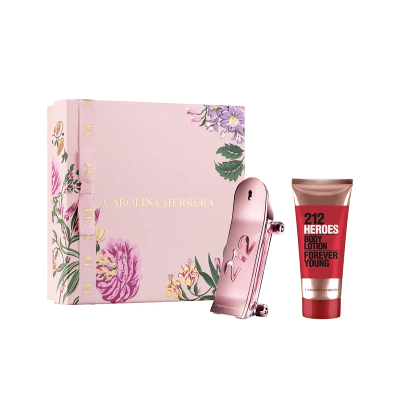 Carolina Herrera 212 Heroes For her set de regalo