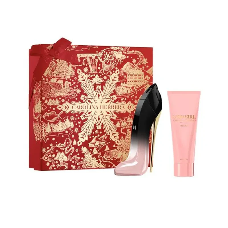 Carolina herrera good girl blush elixir set de regalo
