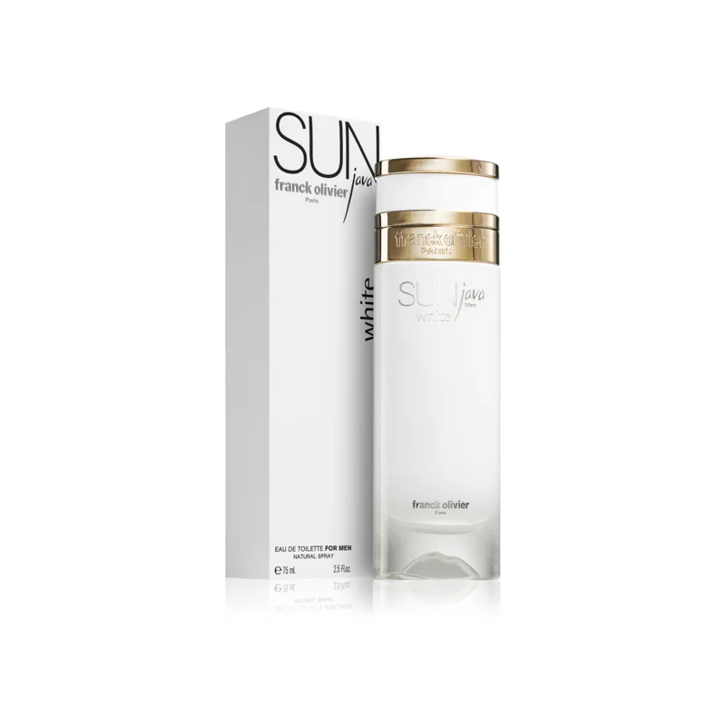 Franck Olivier Sun Java White Men EDT - Image 2