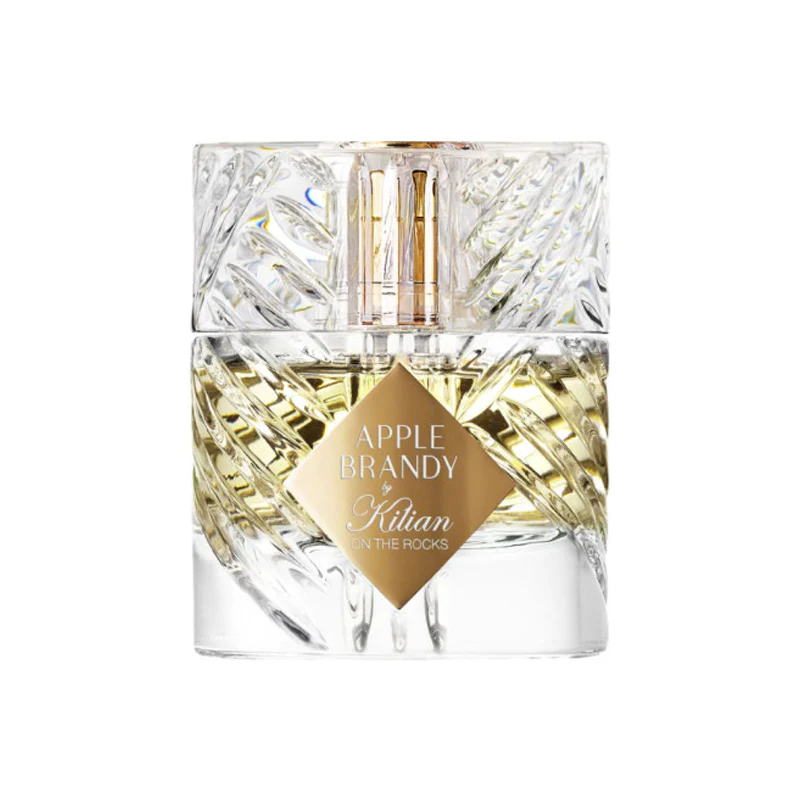 Kilian apple brandy on the rocks