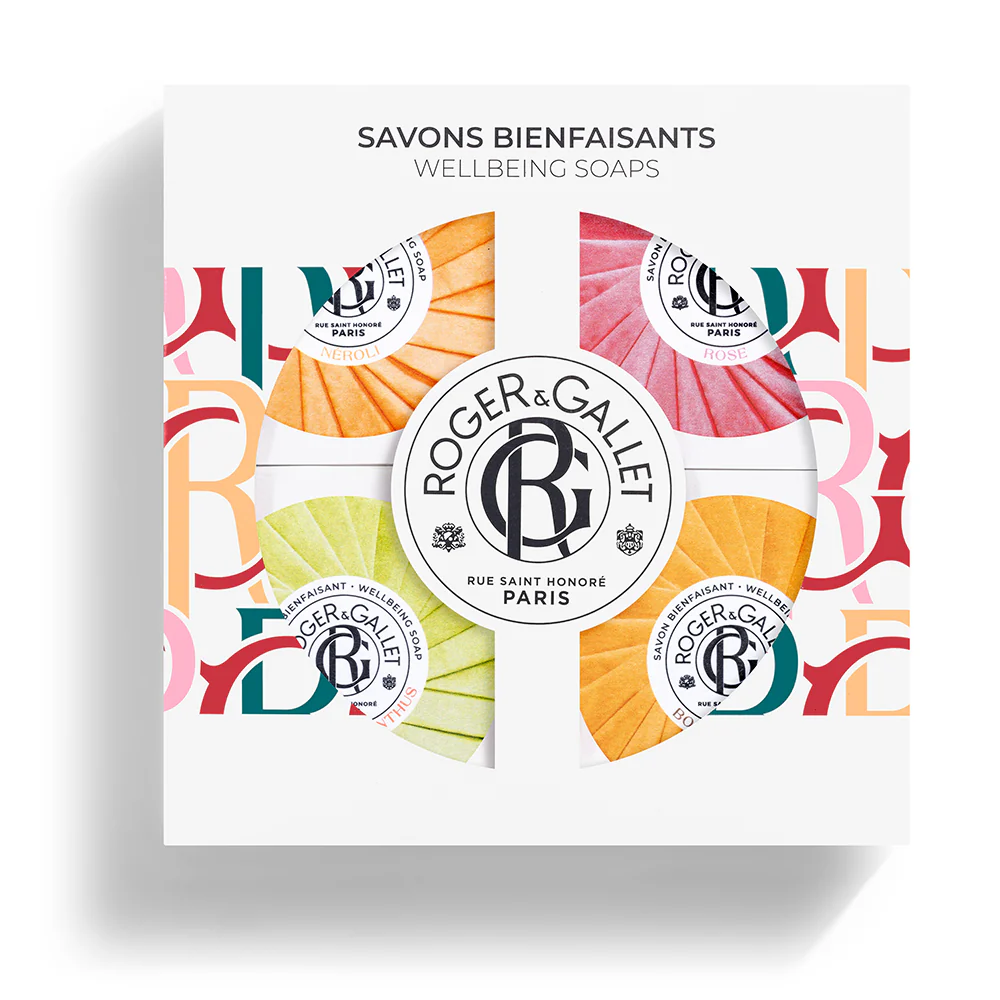Roger Gallet set de jabones perfumados relajantes